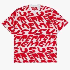 Supreme Script Intarsia S/S Top